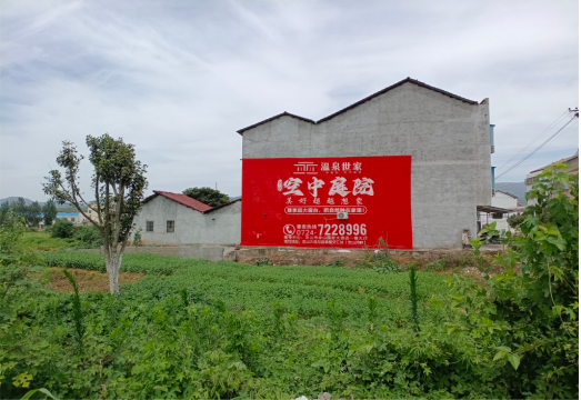 长顺做墙体广告的意义