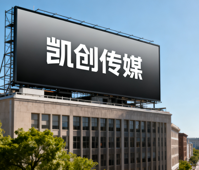 长顺户外广告牌的设计与制作