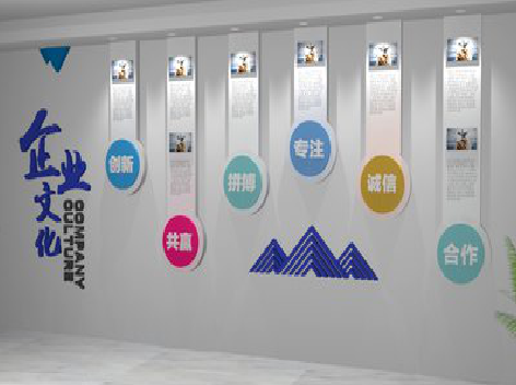 长顺企业文化墙需要传递什么办公文化？