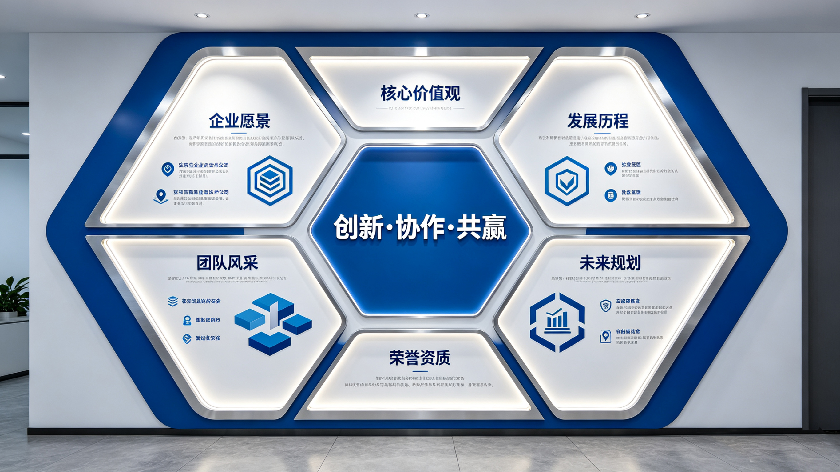 长顺企业文化墙六边形避坑指南（新手常犯5个错误）